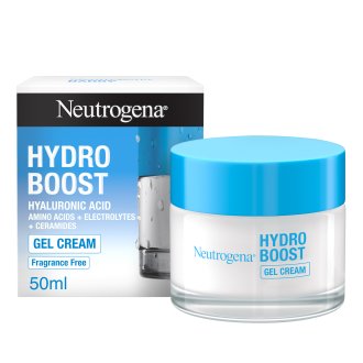 Neutrogena Hydro Boost Crema-Gel - Crema viso idratante per pelle secca e sensibile - 50 ml