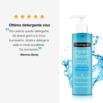 Neutrogena Hydro Boost Acqua-Gel Detergente - Struccante ed antimperfezioni - 200 ml Neutrogena Hydro Boost Acqua-Gel Detergente - Struccante ed antimperfezioni - 200 ml