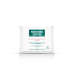 Somatoline Cosmetic Salviettine Struccanti Delicate Viso 20 pezzi