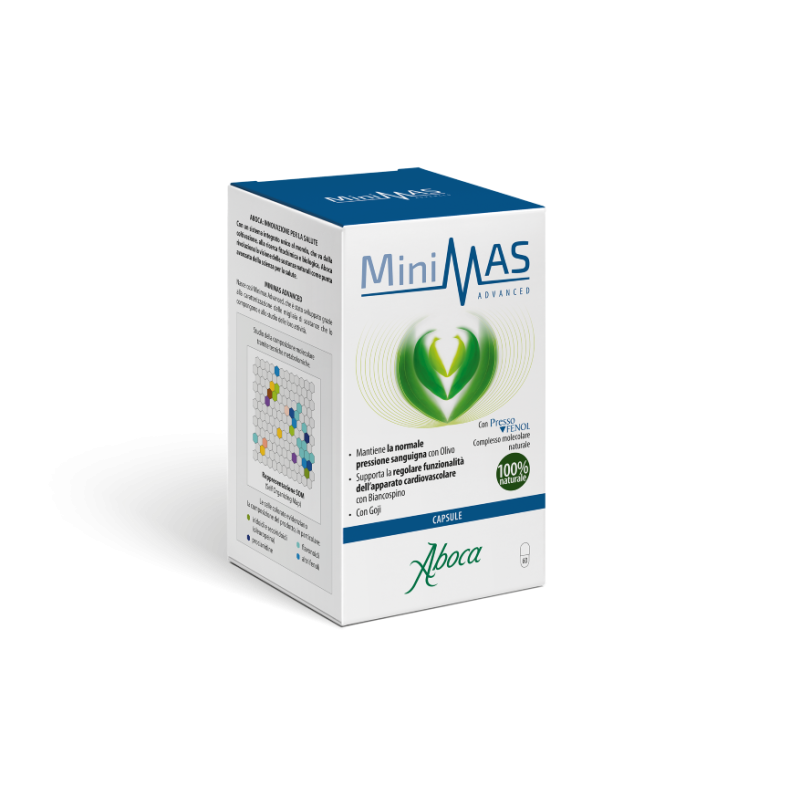 MiniMAS ADVANCED - Integratore alimentare per il benessere cardiovascolare - 60 capsule MiniMAS ADVANCED - Integratore alimentare per il benessere cardiovascolare - 60 capsule