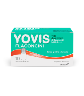 YOVIS - Integratore per l'equilibrio della flora intestinale - 10 flaconcini