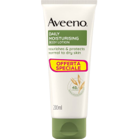 Aveeno Crema Idratante Corpo Daily Moisturising - Con Avena colloidale e senza profumo - 200 ml Aveeno Crema Idratante Corpo Daily Moisturising - Con Avena colloidale e senza profumo - 200 ml