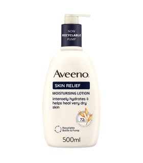 Aveeno Skin Relief Crema Nutriente Lenitiva - Crema corpo per pelle molto secca e sensibile - 500 ml