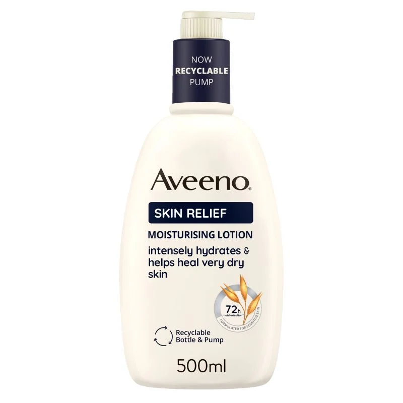 Aveeno Skin Relief Crema Nutriente Lenitiva - Crema corpo per pelle molto secca e sensibile - 500 ml Aveeno Skin Relief Crema Nutriente Lenitiva - Crema corpo per pelle molto secca e sensibile - 500 ml