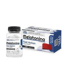 Sanavita Melatonina Fast Action - Integratore per il riposo notturno - 100 compresse