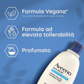 Aveeno Skin Relief Shampoo Lenitivo - Ideale per cuoio capelluto da secco a molto secco - 300 ml