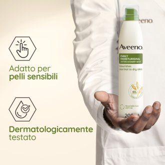 Aveeno Spray Idratante Dopo Doccia - Ideale per proteggere e nutrire la pelle secca - 200 ml