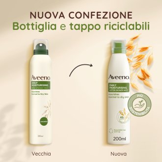 Aveeno Spray Dopo Doccia - Effetto idratante per pelle secca - 200 ml Aveeno Spray Dopo Doccia - Effetto idratante per pelle secca - 200 ml