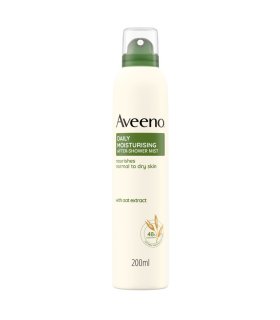 Aveeno Spray Dopo Doccia - Effetto idratante per pelle secca - 200 ml