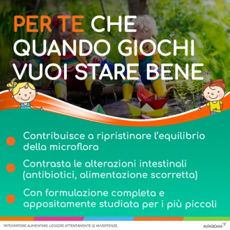 YOVIS Bambini Fragola - Integratore per l'equilibrio della flora intestinale - 10 flaconcini