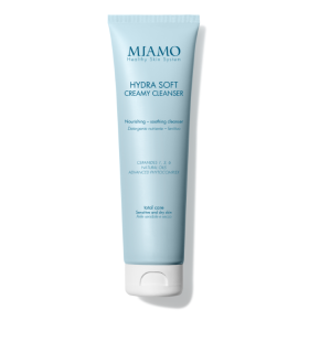 Miamo Total Care Hydra Soft Creamy Cleanser - Detergente lenitivo per pelle sensibile e secca - 150 ml