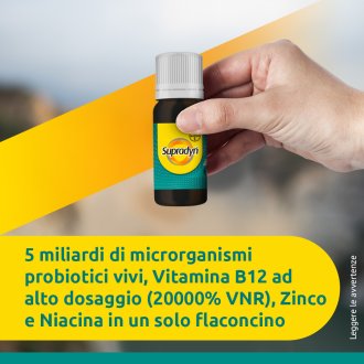 Supradyn Difese 50+ - Integratore alimentare per supportare il sistema immunitario - 10 flaconcini 