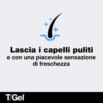 Neutrogena T Gel Shampoo Forte - Shampoo antiforfora per prurito intenso - 150 ml