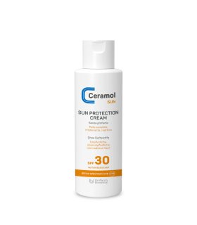Ceramol Sun Crema solare SPF30 - Protezione solare alta per adulti e bambini - 200 ml