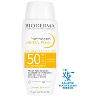 Bioderma Photoderm Mineral Fluide SPF50+ - Protezione solare viso per pelle allergica - 75 ml Bioderma Photoderm Mineral Fluide SPF50+ - Protezione solare viso per pelle allergica - 75 ml