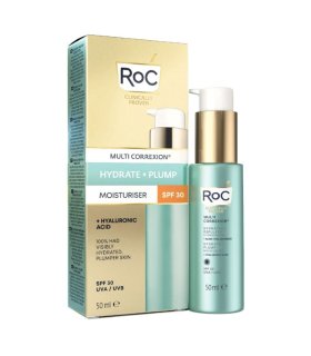 Roc Multi Correxion Hydrate & Plump Moisturizer With SPF 30 - Gel crema idratante e rimpolpante - 50 ml