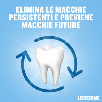 Listerine Advanced White Collutorio - Per denti più bianchi - Gusto delicato - 500 ml