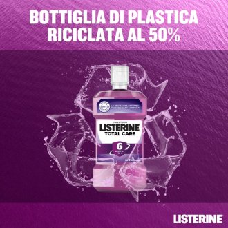 Listerine Total Care Collutorio - Ideale contro la formazione di tartaro e placca - 500 ml