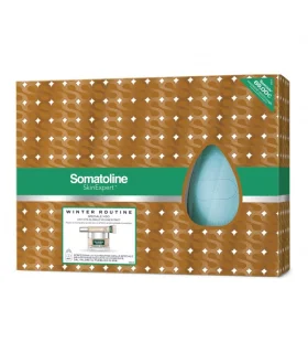 Somatoline Cofanetto di Natale Premium Volume - Volume Effect Crema giorno + Volume Effect contorno occhi e labbra + Massaggiatore viso