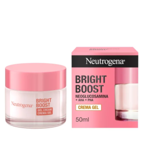 Neutrogena Bright Boost Crema Gel - Crema viso illuminante per prime rughe - 50 ml