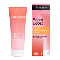 Neutrogena Bright Boost Fluido Viso Idratante SPF30 - Fluido viso antietà per prime rughe - 50 ml Neutrogena Bright Boost Fluido Viso Idratante SPF30 - Fluido viso antietà per prime rughe - 50 ml