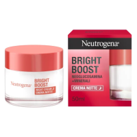 Neutrogena Bright Boost Crema Notte - Crema viso antietà per prime rughe - 50 ml