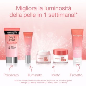 Neutrogena Bright Boost Crema Notte - Crema viso antietà per prime rughe - 50 ml