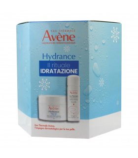Avene Hydrance Cofanetto Natale - Aqua gel crema idratante viso 50 mL + Acqua termale spray 50 mL