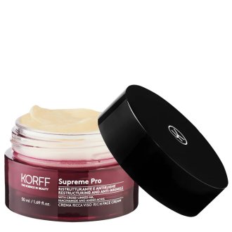 Korff Supreme Pro Crema Viso Ricca Antirughe - Crema viso rimpolpante per pelle secca - 50 mL