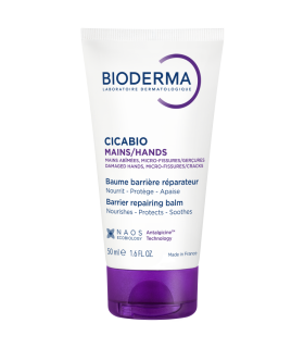 Bioderma Cicabio Mains - Balsamo riparatore per mani danneggiate - 50 ml