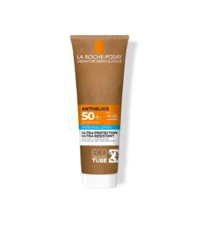 Anthelios Latte Solare Idratante SPF50+ Paper - Protezione solare resistente all'acqua per viso e corpo - 75 ml