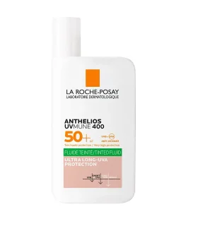 Anthelios Fluido Colorato Oil Control SPF 50+ - Protezione solare viso tocco secco - 50 ml