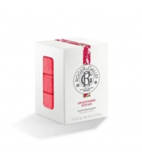 Roger & Gallet Gingembre Rouge Box Saponette - Idea regalo di Natale - 3 saponette profumate 