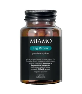 Miamo Leg Renew Your Beauty Dose - Integratore alimentare per il benessere delle gambe - 30 compresse