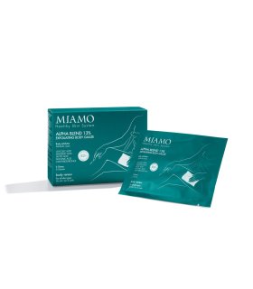 Miamo Body Renew Alpha Blend 13% Exfoliating Body Gauze - Garza esfoliante ad azione rigenerante - 6 garze
