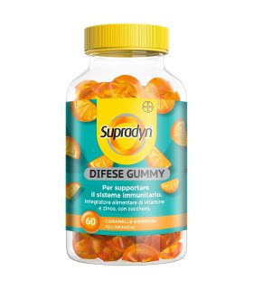 Supradyn Difese Gummy - Integratore alimentare per le difese immunitarie - 60 caramelle gommose