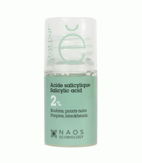 Etat Pur Acido Salicilico BHA 2% - Attivo puro per brufoli e punti neri - 15 ml
