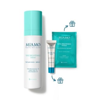 Miamo Cofanetto Triple Brightening - Protocollo schiarente macchie della pelle