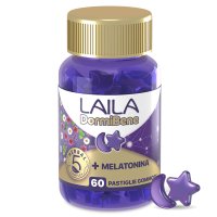 Laila Dormibene - Integratore per favorire un rapido addormentamento - 60 pastiglie gommose Laila Dormibene - Integratore per favorire un rapido addormentamento - 60 pastiglie gommose