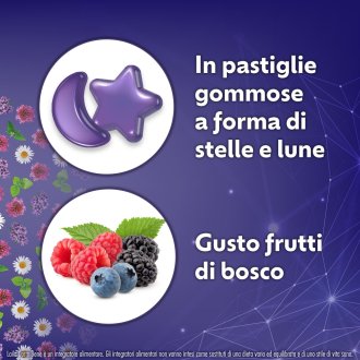 Laila Dormibene - Integratore per favorire un rapido addormentamento - 60 pastiglie gommose
