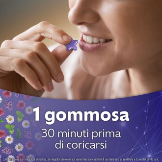 Laila Dormibene - Integratore per favorire un rapido addormentamento - 60 pastiglie gommose