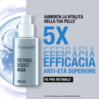 Neutrogena Retinol Boost Crema Viso Anti-age - Crema viso antirughe - 50 ml