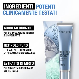 Neutrogena Retinol Boost Crema Contorno Occhi Anti-age - Contorno occhi antirughe - 15 ml Neutrogena Retinol Boost Crema Contorno Occhi Anti-age - Contorno occhi antirughe - 15 ml