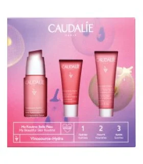Caudalie Cofanetto Vinosource Hydra - Siero SOS + Crema SOS Idratazione Intensa + Maschera crema