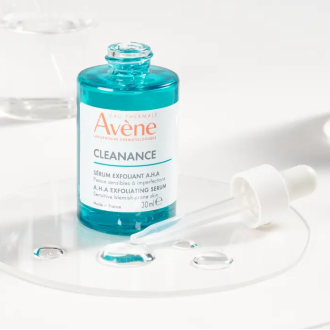 Avene Cleanance Siero Viso Esfoliante A.H.A - Esfoliante antimperfezioni per pelle sensibile - 30 ml