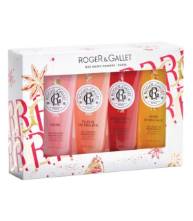 Roger & Gallet Cofanetto di Natale Set Gel Doccia - Quattro gel doccia profumati - 50 ml 