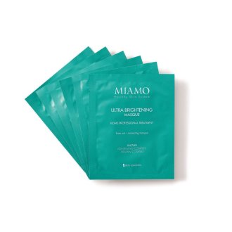 Miamo Skin Concerns Ultra Brightening Masque - Maschera viso schiarente - 6 pezzi da 10 ml