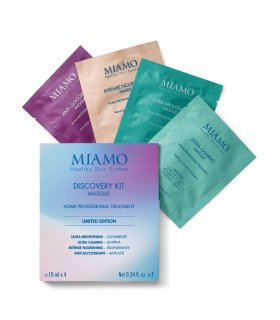 Miamo Discovery Kit Masque Limited Edition -  Ultra brightening masque + ultra calming masque + intense nourishing masque + anti-glycoxidant masque