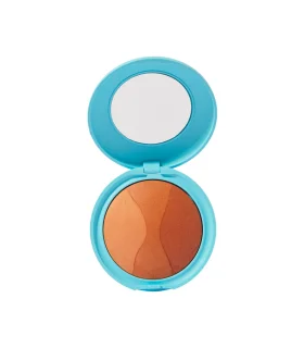 Goovi Sun Kiss Me Terra Abbronzante Trio 02 - Terra effetto matte luminoso - Colore deep golden bronze - 6 g