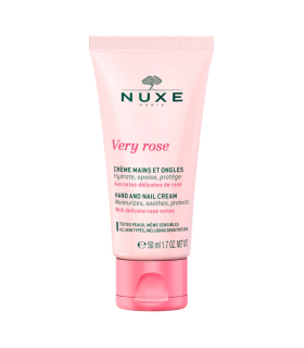 Nuxe Very Rose Crema Mani e Unghie - Crema mani idratante e lenitiva - 50 ml